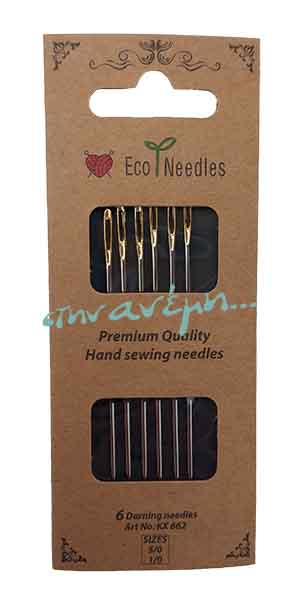 Βελόνες No 5/0 1/0 - Eco Needles KX662 - Darning Needles.