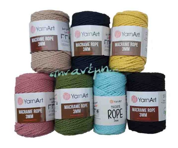 Macrame Rope 3mm - Yarn Art