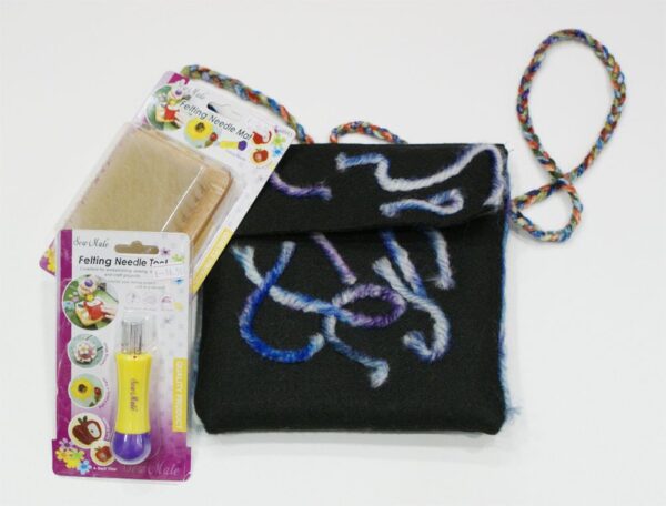 Εργαλείο για φέλτινγκ με 3 βελόνες (Dual function Needle Felting tool) - Sew Mate