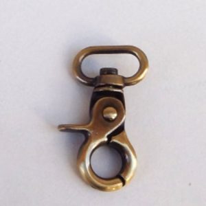 Κούμπωμα ασφαλείας Γάντζος – Παπαγαλάκι (Snap Hook), Bronze