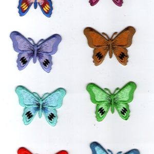 Θερμοκολλητικά μοτίφ (Iron-on patches) Πεταλούδες Butterflies Κωδ. 153