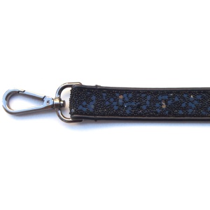 Λουράκι δερματίνη - Μαύρο με στρας