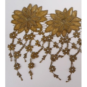 Τρέσα κεντήματος (braid embroidery) Λουλούδι - 514