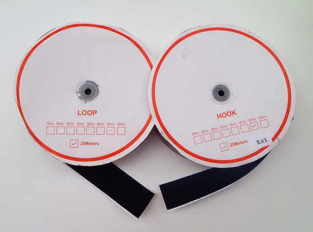 Βέλκρο (Hook & Loop fastener) - Αυτοκόλλητο - 50mm