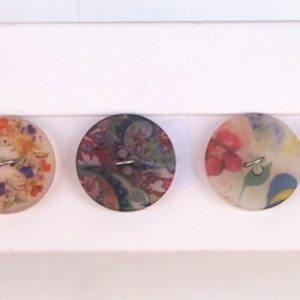 Κουμπιά με ζωγραφιές Νο 36