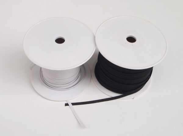 Λάστιχο ραπτικής Λευκό 5 mm (Rubber sewing tape)