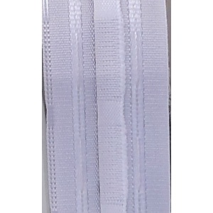 Τρέσα για κουρτίνα (Curtain tape) Λευκή, Συνεχόμενη πιέτα, 45 mm  - NF