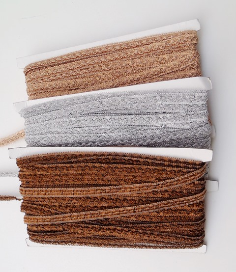 Τρέσα κεντήματος (braid embroidery) Κωδ. 496