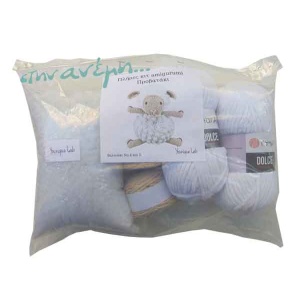 ΚΙΤ Amigurumi Προβατάκι