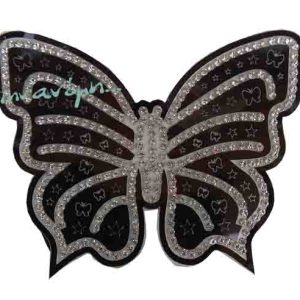 Μοτίφ Μαύρη Πεταλούδα - 9x7