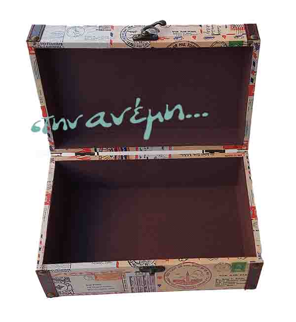 Ξύλινο Βαλιτσάκι Air Mail 50883