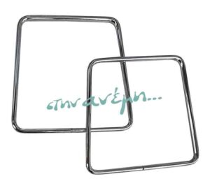 Μεταλλικά χερούλια Fine Trapezium Nikel