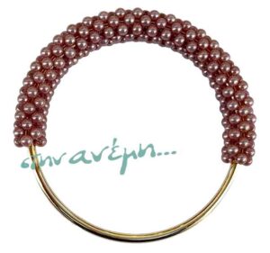 Χερούλια τσάντας Perle Ροζ