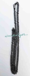 Αλυσίδα για τσάντα 115 εκ Black Nickel