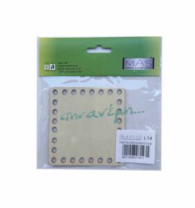 Ξύλινες βάσεις/πάτοι MAS Τετράγωνο L14 -10x10 cm