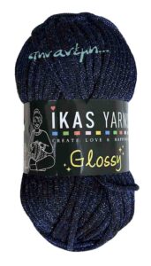 Glossy G06 Navy - Ikas yarn