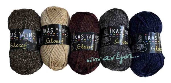 Glossy Ikas yarn
